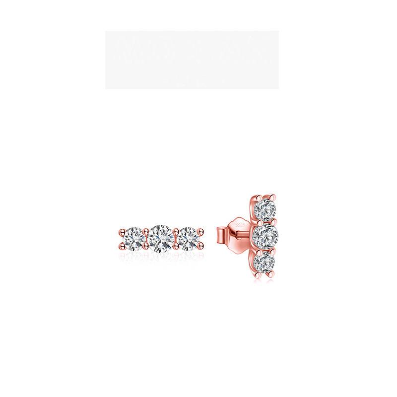 Tancise 925 Sterling Silver Zircon Earrings Drop Earrings For Women Wedding Party Gifts