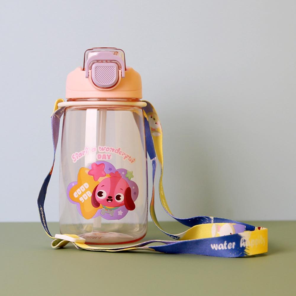 

Чайник с соломенным ремешком, пластиковая прозрачная чашка для воды, портативная бутылка для воды