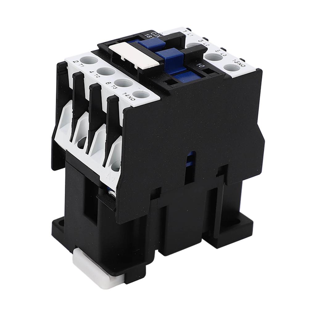 AC Contactor 18A 3 Pole Normally Open Silver Contact DIN Rail Industrial Contactor AC380V