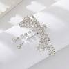 Exaggerated Rhinestone Chain With Diamond Fringed Anklet Female, Bohemian Personality Beach Body Chain Jewelry