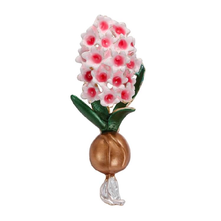 

Lavender Brooch Versatile Floral Accent Pin Sophisticated Detail Women s Coat Accessories For Office Gatherings Outings рожевий