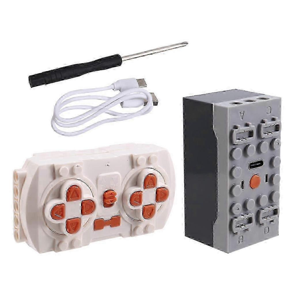 2.4G Bluetooth Lithium Battery Power Pack APP Module DIY Building Blocks Bricks Remote Control Kit