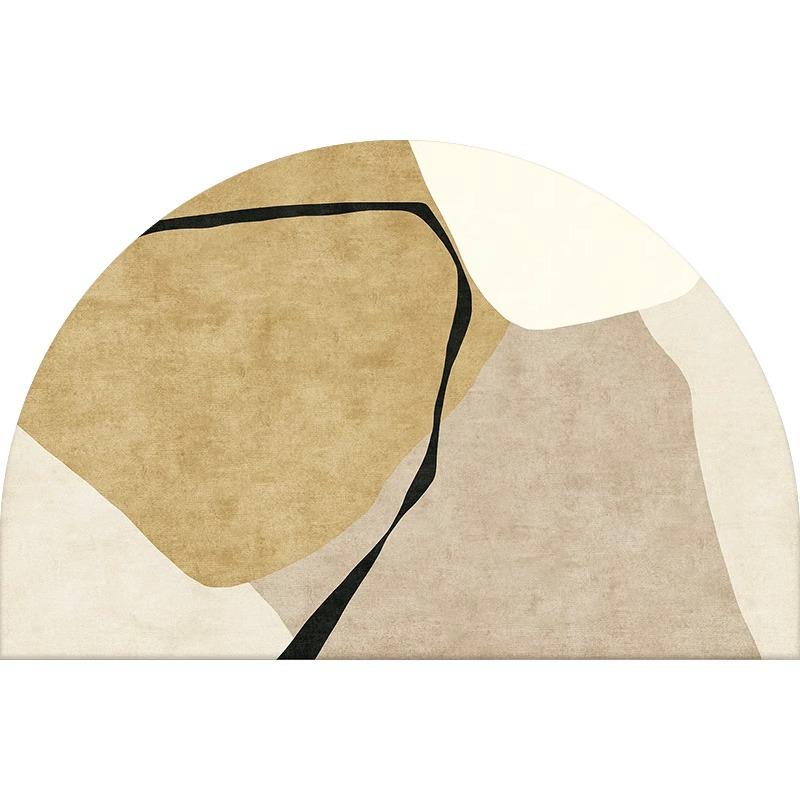 Bathroom diatomaceous earth floor mat, absorbent anti slip mat, quick drying anti fouling foot mat at the entrance of the door