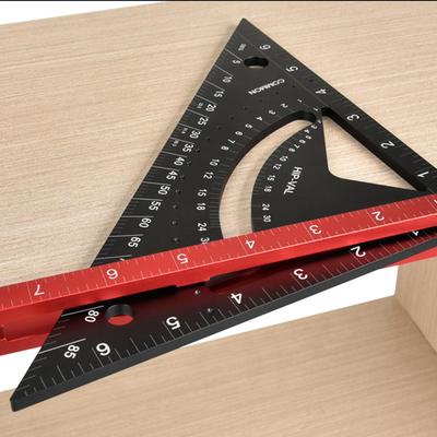 Combination Square Woodworking Combination Framing Square Aluminum Alloy Carpentry Triangle Ruler For Framing Layout Home