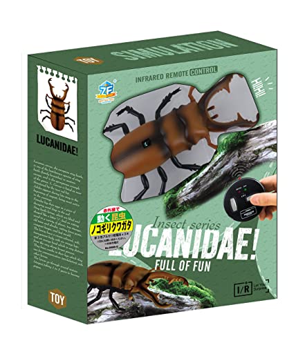 Doyusha IRC Running Insect Series Sawtooth Stag Beetle Electric Infrared Control No. 9996-G