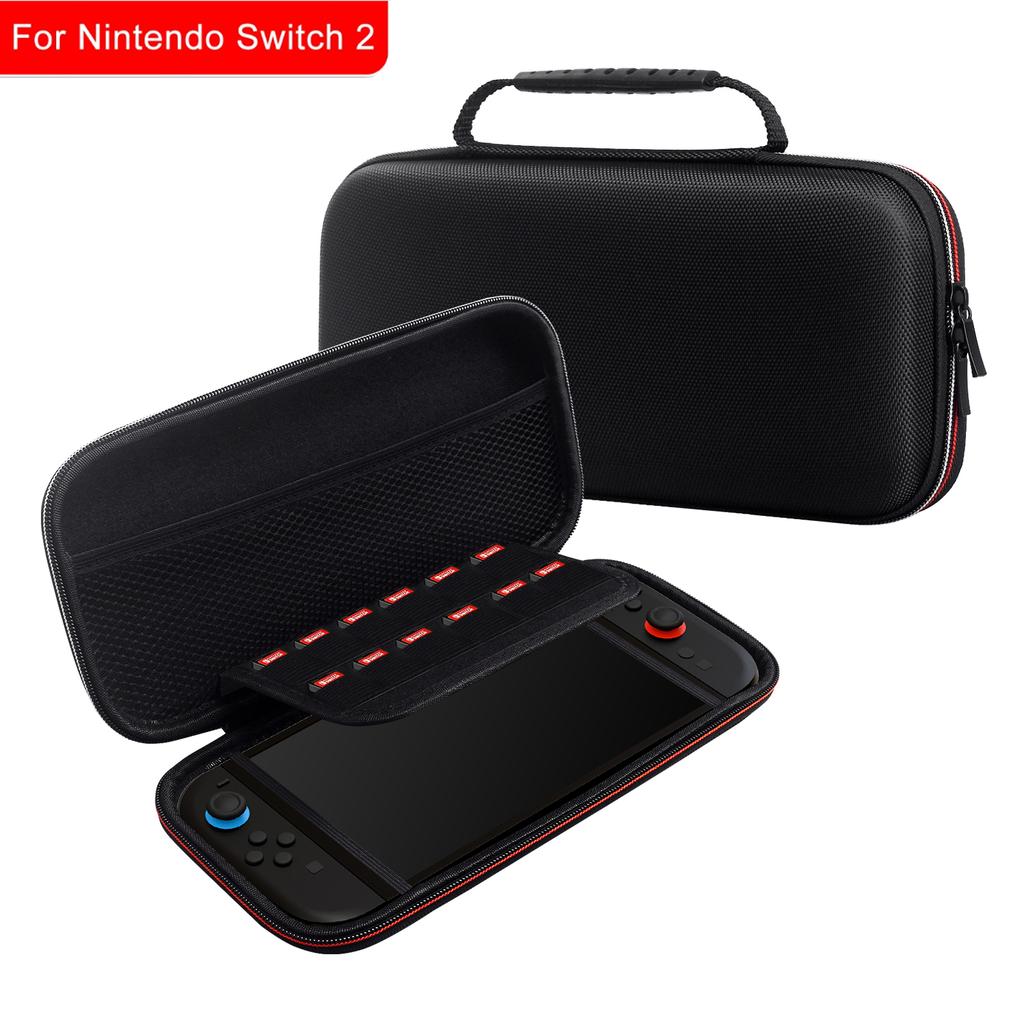 For NS 2 Travel Carrying Case Portable Carry Case Hard Shell Pouch for Switch 2 Console & Accessories Storage Bag