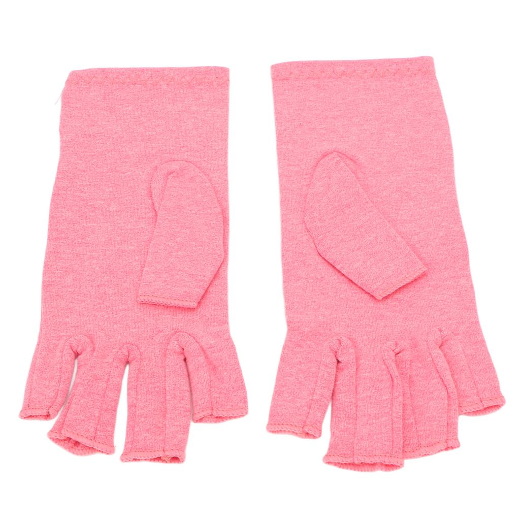 Arthritis Compression Gloves Rheumatoid Carpal Tunnel Soreness Relief Fingerless Gloves for Computer Typing M