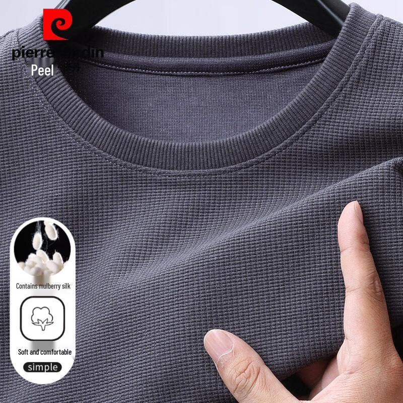 Pierre Cardin Men s Waffle Knit Long Sleeve T-Shirt 48/M