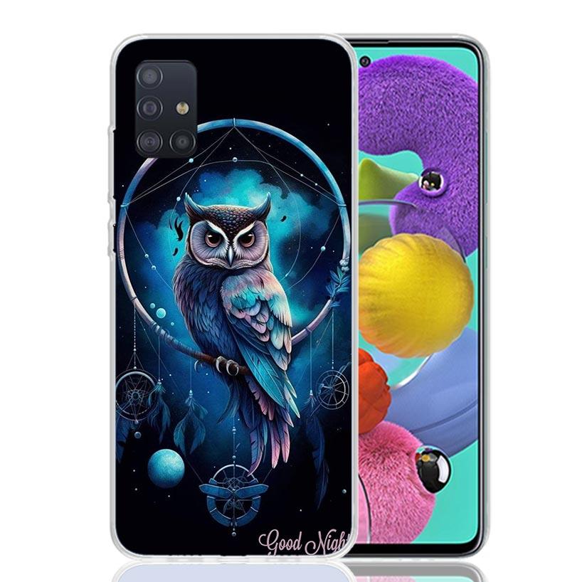 Retro Feather Dreamcatcher Phone Case For Samsung Galaxy A52 A32 A22 A12 A02S A50S A30S A51 A31 AA71 Note 20 Ultra 10 S10 Plus G