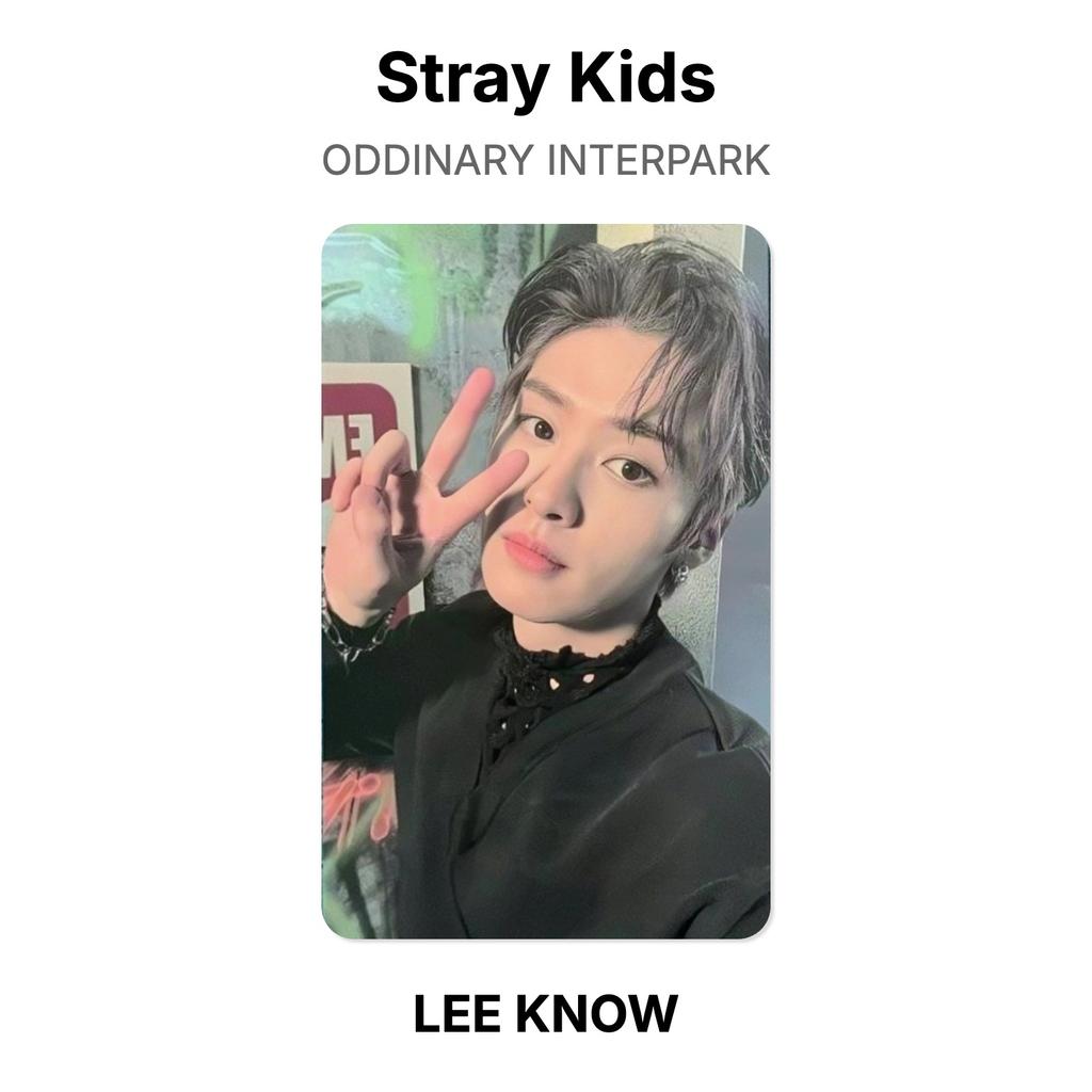 Stray Kids ODDINARY INTERPARK Official Photocard
