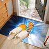 Knicks Logo Teppich Büro Teppich Rutschfeste Matte, Stuhlmatte Bodenbelag für Gaming, Schlafzimmer, Wohnzimmer, Heimdeko Weihnachtsgeschenk