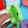 Cute Zipper Coin Purses Holes Silicone Card Holder Mini Wallet Women Girls