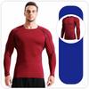 Men's T shirt Tights Sports Elastic quick-drying Compression Long Sleeve Fitness clothing Running Training clothing S M L XL XXL 3XL