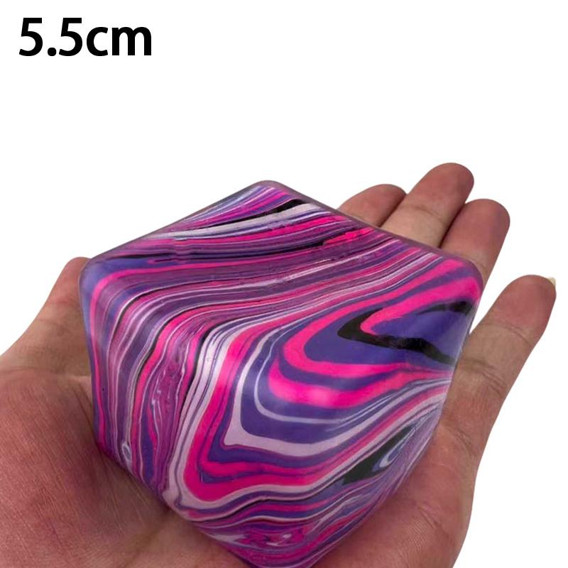 Ice Cube Maltose Decompression Toy Ice Cube Fidget Toys Squeeze Toy Anti-Stress Sensory Toy Pinch For Kids Adults Gift