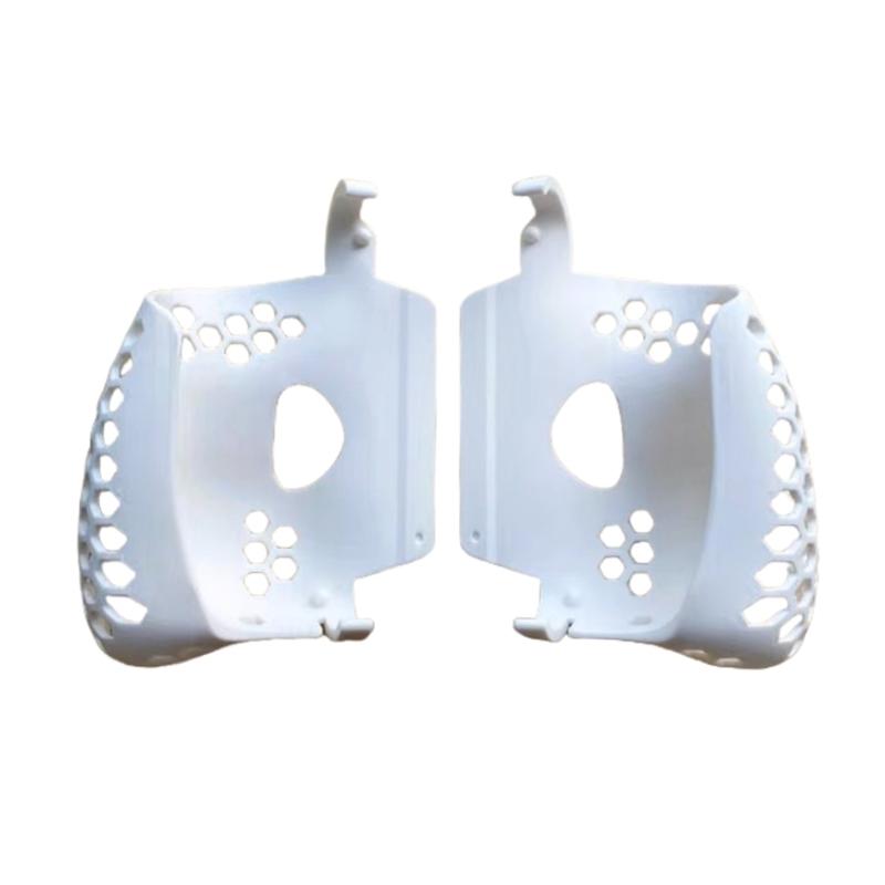 

Portable 3D Printed Ergonomic Grip Hard Shell Case With Precise Ventilation Cutout For AYN Odin 2 Handheld Gaming Device белый