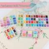 Chan Hua Pearlescent Watercolor Mini Set: Sparkly Nail Art and Dyeing Refill