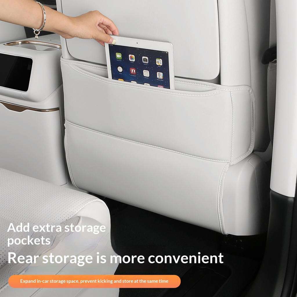 Fit For LYNK & Co 900 2025+ Car Specialized Rear Seat Anti Kick Pad Door Leather Protection Mat Interior Modification Parts