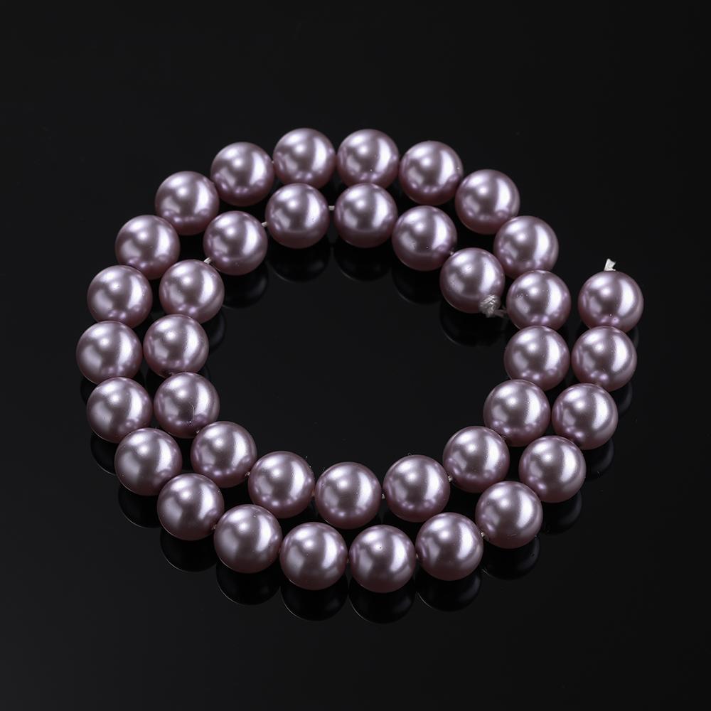 1Strand 4-10mm About 39-96pcs Glass Artificial Pearl Round Spacer Loose Beads for DIY Jewelry Bracelets Necklaces Making Supplie