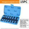 1/4 Wind Turbine Strong Magnetic Set, Hexagonal Socket Head Set, Electric Drill Accessories, Wind Turbine Screw Sleeve