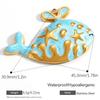 Sommer Meeresstil Bunter Muschel Seestern Anhänger 18K Vergoldeter Edelstahl Geschenk Schmuck