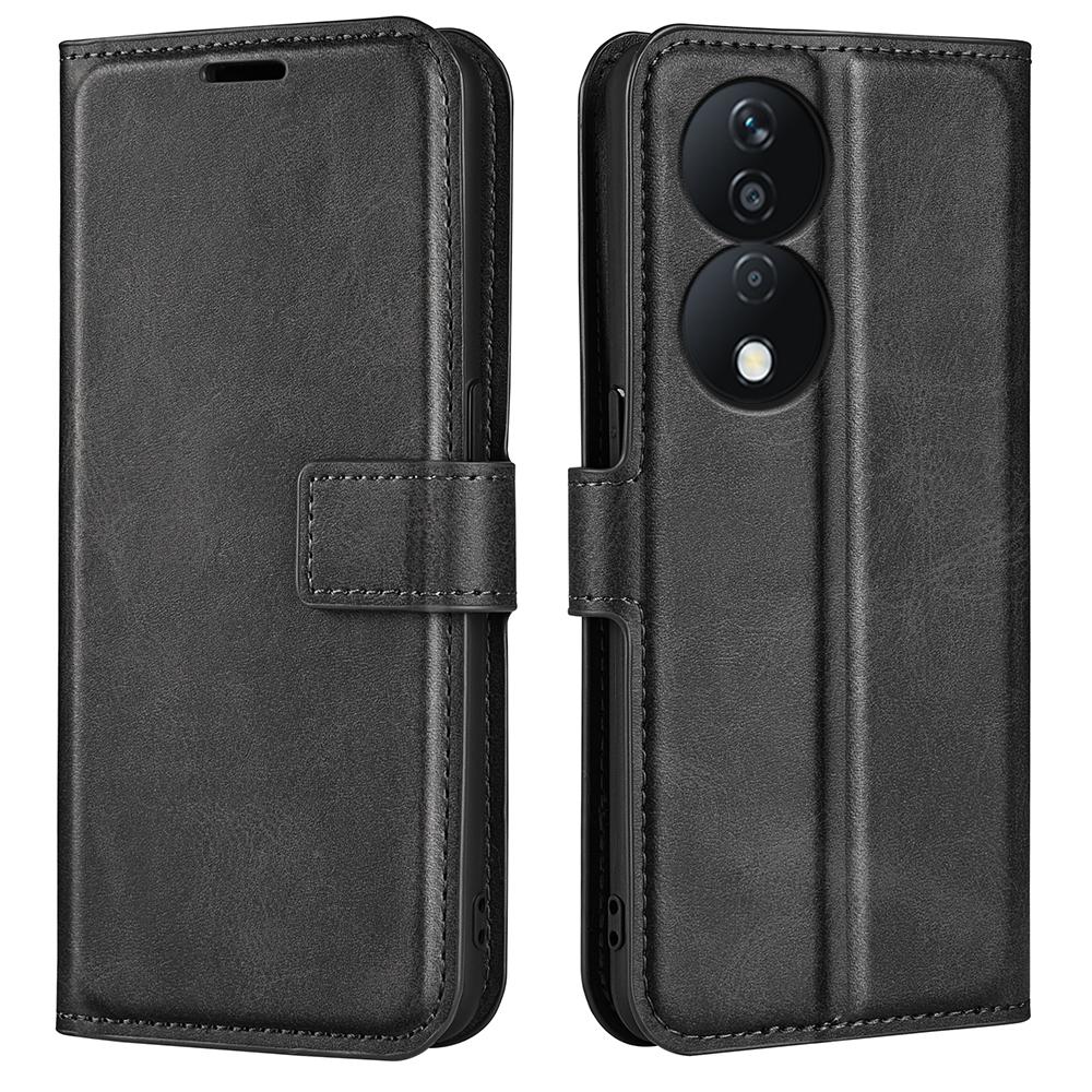 For Honor X7b 4G/90 Smart Wallet Phone Case Magnetic Closure PU Leather Flip Cover