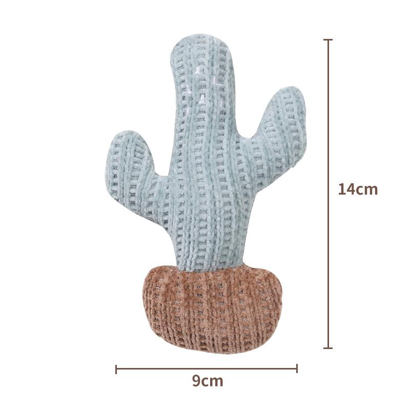 Catnip Cat Plush Toy Soft Bite‑resistant Cat Chew Toys Cute Animal Shape Interactive Self‑play Relief Stress Teething Toy Pet Supplies