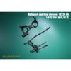 TOYBARJAPAN 1/6 Scale Action Figure Woman Office Lady OL Dress Skirt and Gun Holster Set D Black No Chest Opening