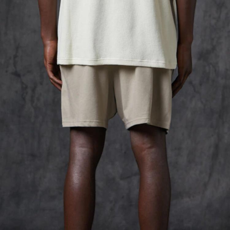 Шорты для отдыха Fear of God Essentials FW20 с логотипом на поясе Брюки унисекс — фото 3