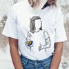 Harry Styles Fashion T-Shirt Women Treat People with Kidness Футболка Harajuku Ullzang 90s Graphic