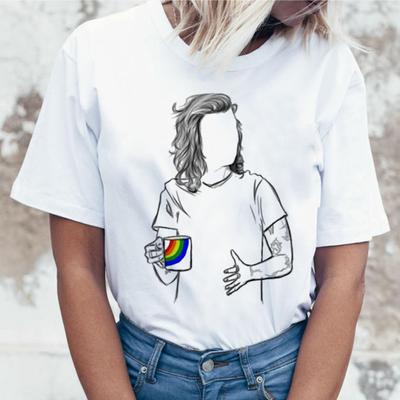 Harry Styles Fashion T-Shirt Women Treat People with Kidness Harajuku T-Shirt Ullzang 90s Graphic