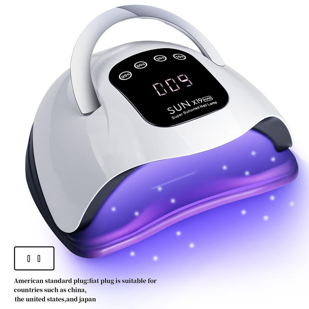 X19Max Manicure Light, High-Power 320W Nail Baking Light, Quick-Drying Nail Polish Glue Led Phototherapy Machine Manicure Light