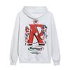 Unisex Hooded Sweatshirt With Letter Print Loose Fit Cotton Pullover Teens Adults Fall Casual Wear