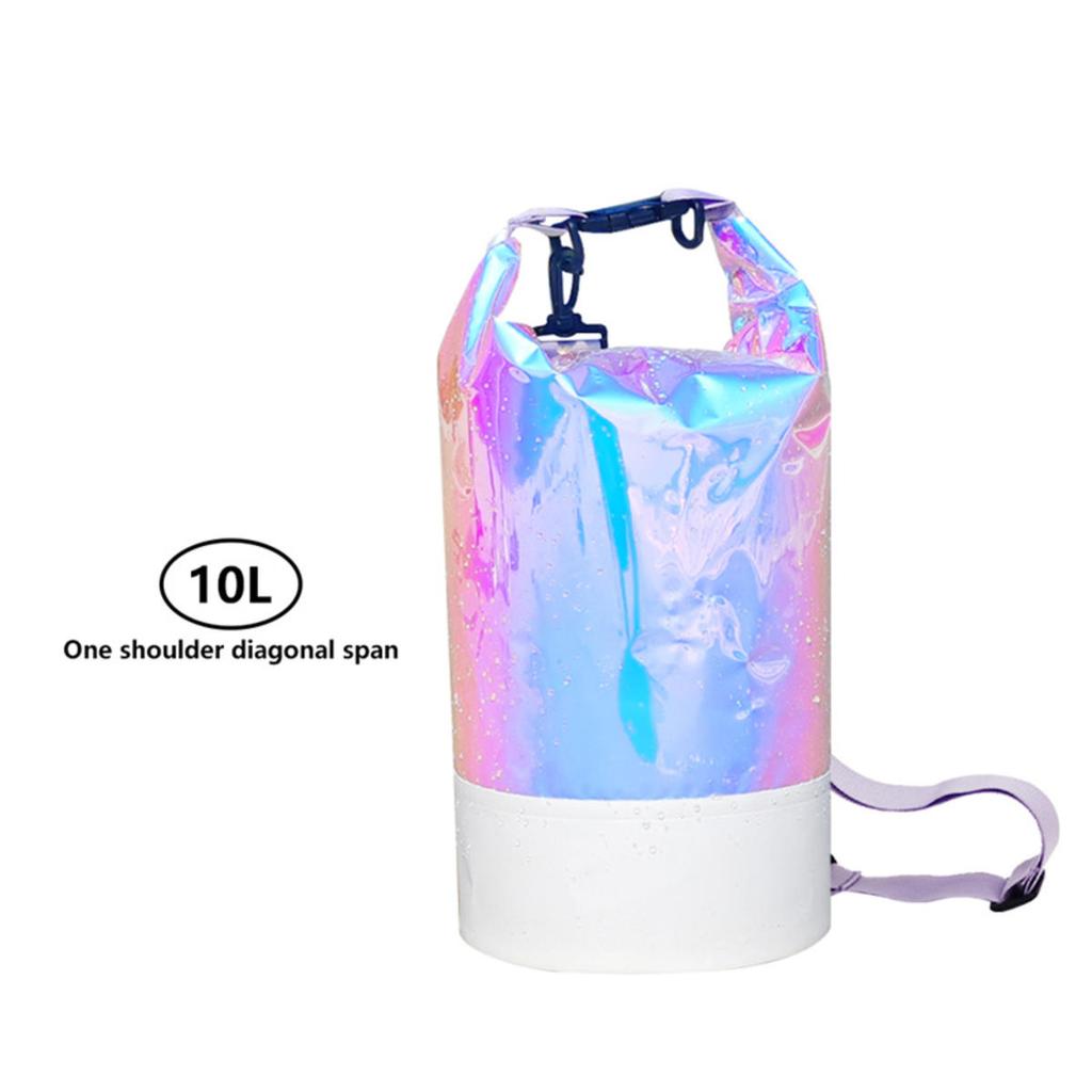 10L 20L Swimming Beach Bag PVC Waterproof Outdoor Sports Drifting Rafting Surfing Boating Backpack Portable Rowing Sailing Bags