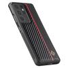 LC.IMEEKE For Samsung Galaxy S21 Ultra 5G Shock-Absorbing Phone Case PU Leather+TPU+EVA Carbon Fiber Texture Cover