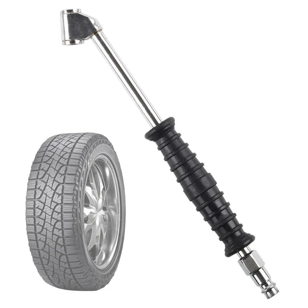 

Car Tire Air Pump Air Nozzle Auto Tire High Pressure Air Pump Nozzle For Bicycle Car Inflatable Dual-Head Chuck Valve Tool R9H0