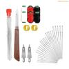 K1AE Professional Sewing Tool Set 37PCS Stable Sewing Threader