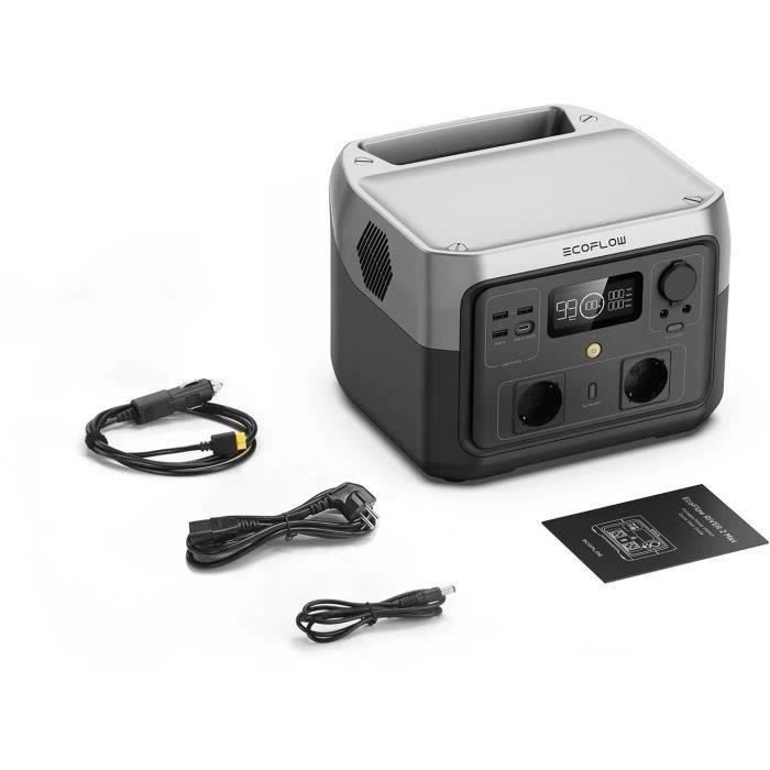 Générateur electrique portable RIVER 2 MAX, 512 Wh , 2 sortie CA - 500 W au total (surtension 1000 W)