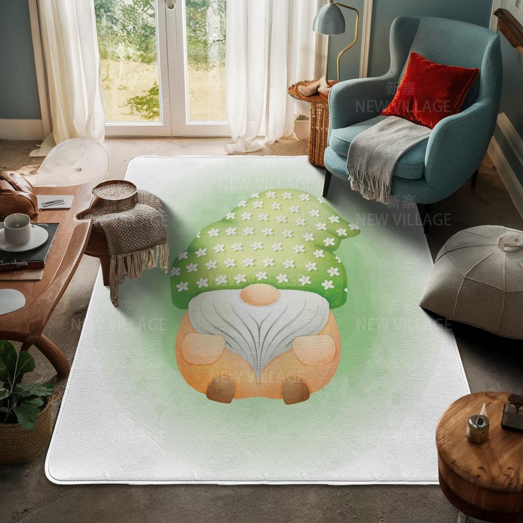 House Entrance Carpet Home Door Mat Living Room Bath Foot Bathroom Non-slip Water Absorption Rugs Bath Merry Christmas Winter
