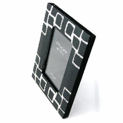 [G0104] - Fotorahmen 'Design' schwarz chrom