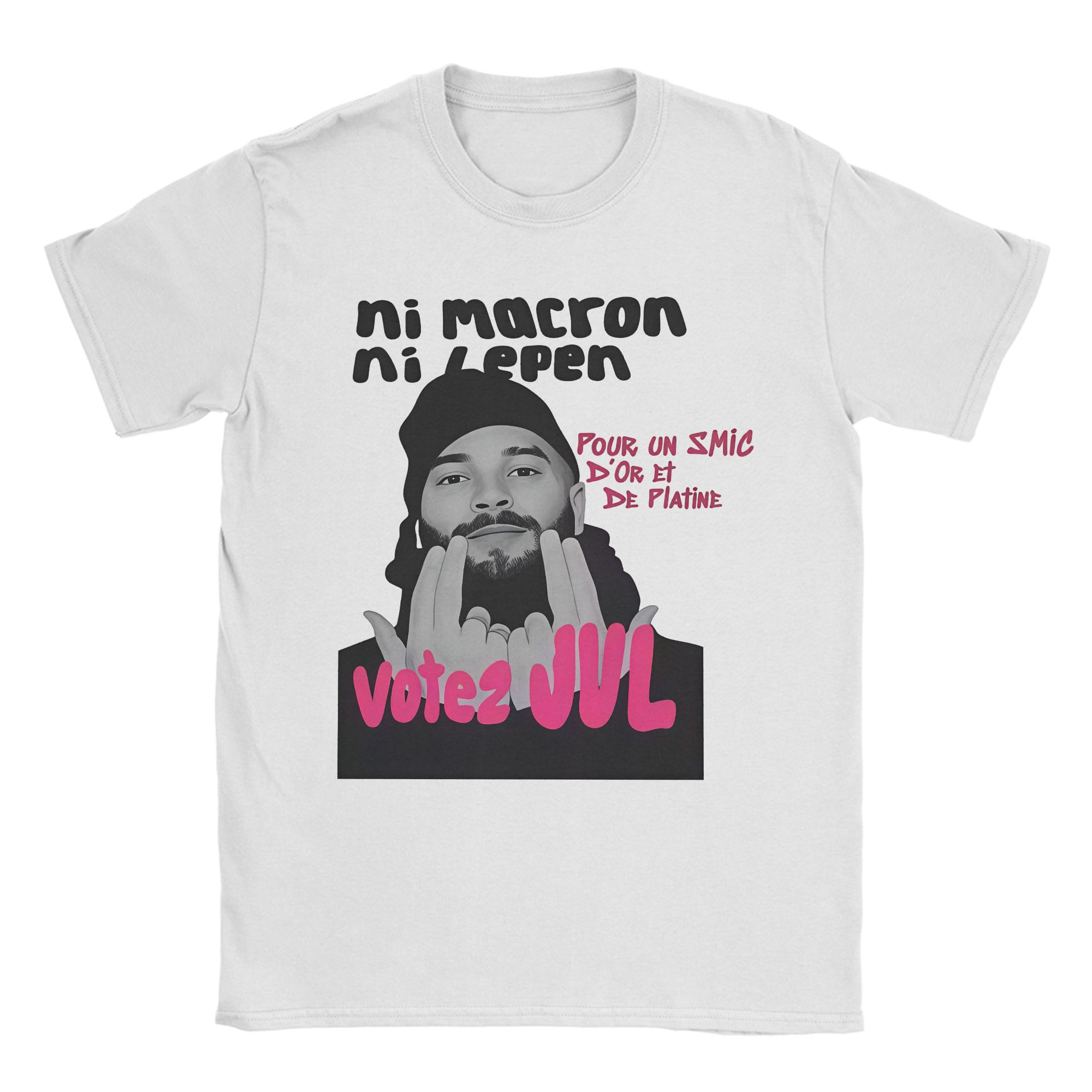 French Rapper Juls Singer 90s Unisex Unisexs T Shirts Novelty Tee Shirt Short Sleeve Round Collar TShirt Pure Cotton Summer Clothes S