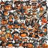 50PCS Cartoon Halloween Pet Stickers Transparent Waterproof Glass Photo Frame Handmade Decoration Stationery Stickers