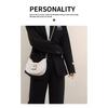 Elegant Niche Quilted Rhombus Shoulder Bag Luxury Texture Ladies Versatile Chain Underarm Crossbody Daily Handbag