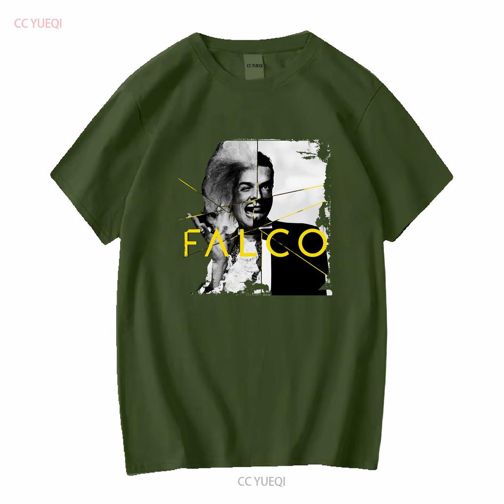 Falco Fun Saying T Shirt Size S 5XL vintage Washed Unisex Top For Everyday Wear Breathable streetwear Versatile Slightly