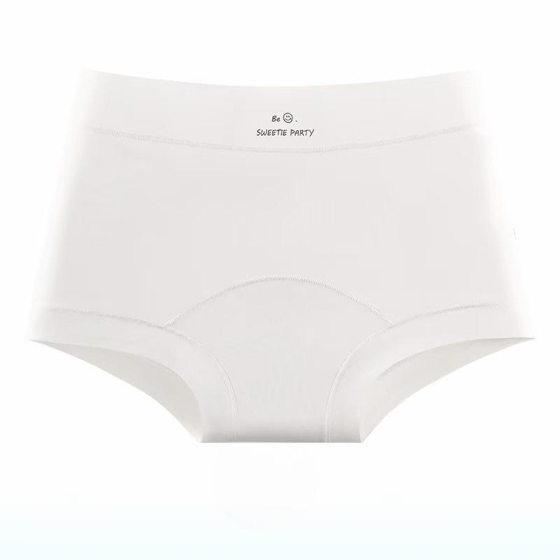 Women's Summer Simple New Antibacterial Extension Cotton Crotch Non Scratch Breathable Small Flat Angle Briefs