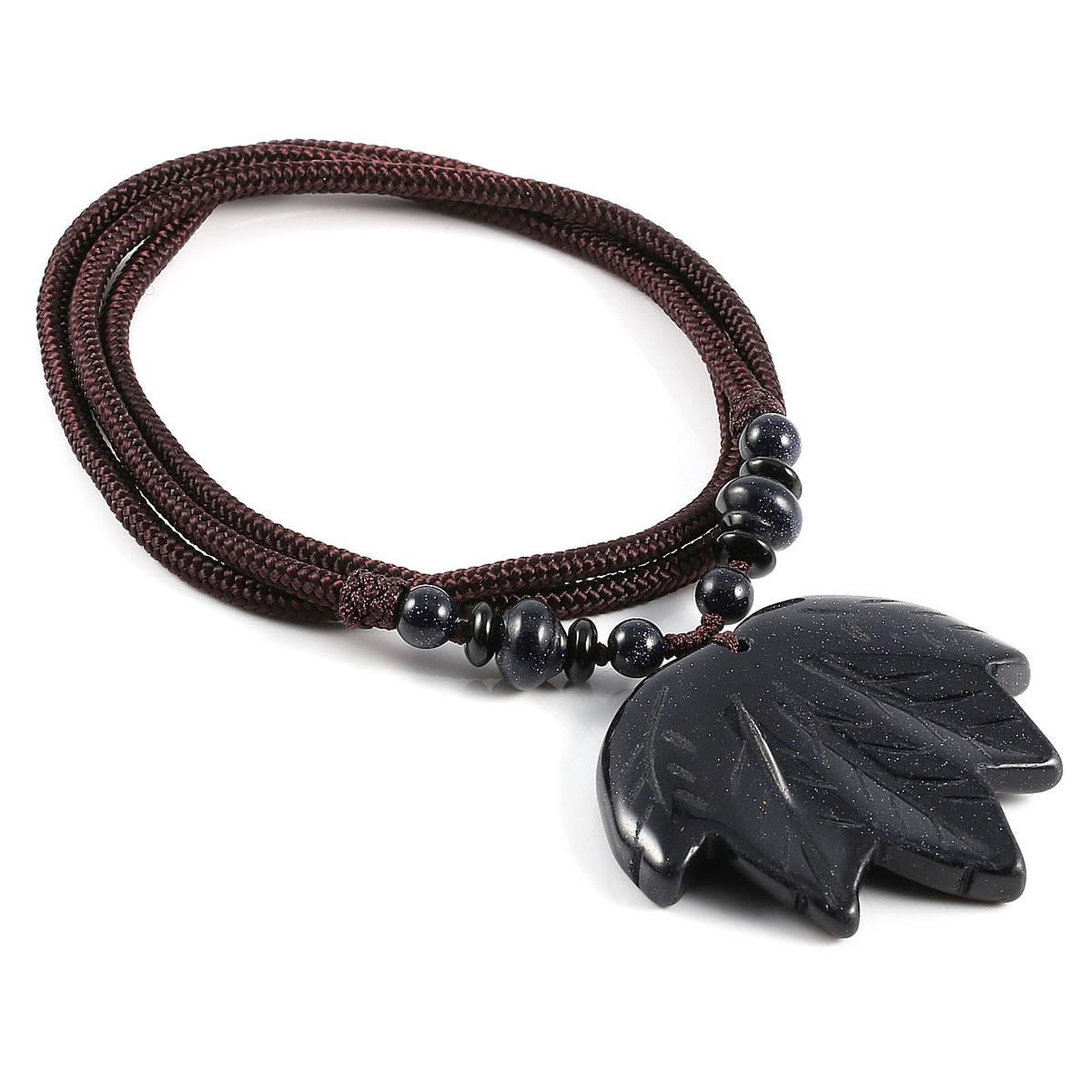 Кулон-амулет с натуральным камнем