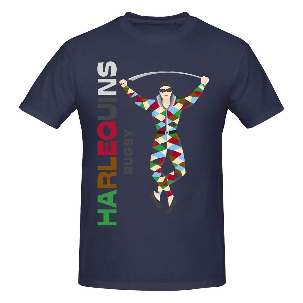 Funny Harlequins Rugby Unisexs Printed Tshirt Unisex T Shirtblouse
