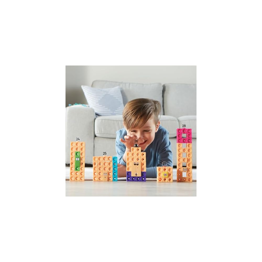 Numberblocks MathLink Cubes Activity Set 255 Pieces with Guide for Ages 3 and Up Educational Math Toy