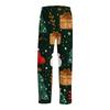 Men's Christmas Print Pajama Pants for and Sleep