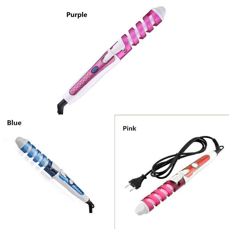 Spiral Perm Curling Iron Hairdressing Tool With American Standard Plug For Home Hair Styling And Professional Use