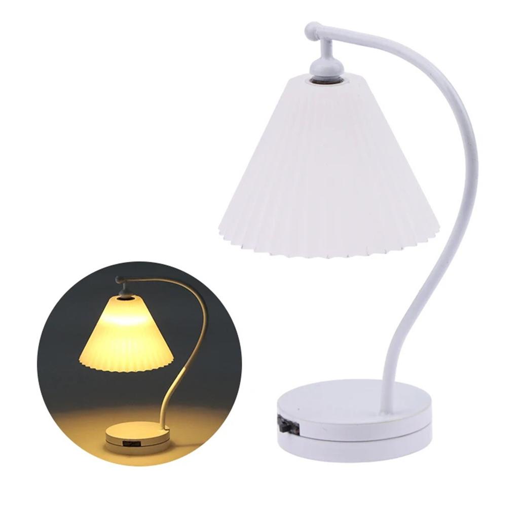 1/12 Scale Dollhouses Lampshade Miniature Furniture Pretend Play for Kids Doll House Furniture Model for Dollhouses